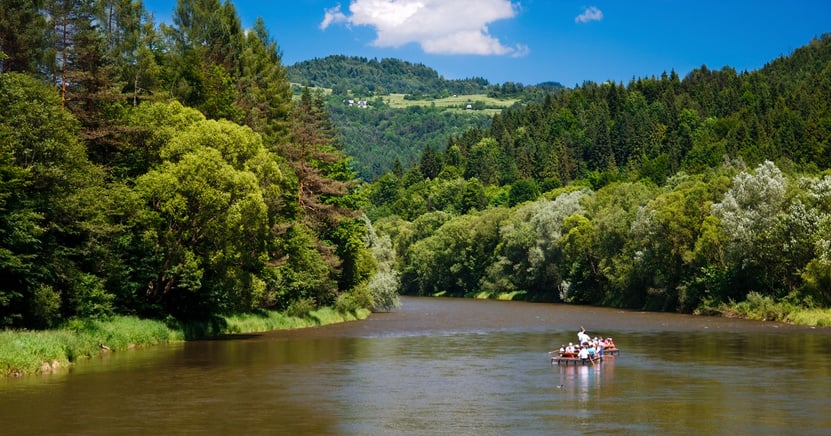 Rafting on The Dunajec River